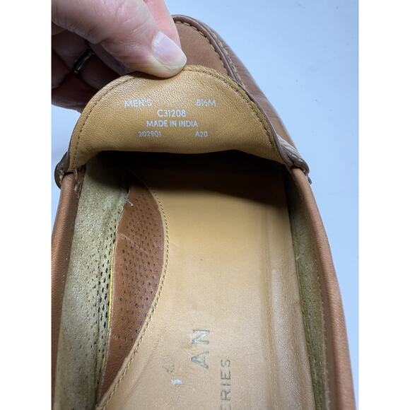 Cole Haan Grand Laser Penny Loafer British Tan 8.5 Preppy - Picture 7 of 7